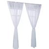 Cortina de gasa blanca ultrafina cortina de gasa blanca ventana arena transparente brillante transparente simple tienda de ropa ventana sala de estar mirador balcón