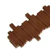 Perchero de pared elegante y bien diseñado para entrada, de madera maciza, con ganchos para dormitorio, sala de estar, perchero y colgador de sombreros de pared con forma de tecla de piano, colgador de bolsas