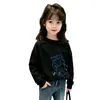 Camiseta básica de manga larga para bebé niña con estampado de dibujos animados, camiseta fina de algodón puro, nueva camiseta infantil para primavera y otoño 2026