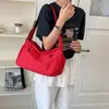 Bolsa de nailon de gran capacidad para mujer, bolso de hombro y bandolera de estilo casual, nuevo modelo 2026, bolsa cruzada casual multibolsillos para hombre