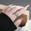 Anillo Abierto Retro Francés, Diseño de Nicho Moderno y Creativo, Anillo de Doble Capa, Varios Estilos, Unisex, Adecuado para Parejas