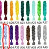 Peluca de Fibra Química Trenzas Grandes para Hombres y Mujeres Extensiones de Cabello Personalizadas 165g 41Pulgadas X-Pression Trenzas Cabello