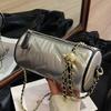 Bolsas de Designer de Nicho para Mulheres, Versátil para Outono e Inverno 2026 Nova Moda Corrente de Alta Qualidade Bolsas Cilíndricas de Ombro e Transversal
