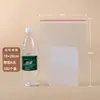 Bolsa Ziplock Transparente al Por Mayor para Alimentos Grande y Pequeña Empaque para Productos Secos Bolsa Autosellable Grado Alimenticio Almacenamiento Bolsa Sellada