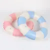Flotador de Natación de una Sola Capa a Cuadros Retro de Moda para Niños, Flotador Inflable Engrosado Antivuelco para Bebés, Flotador de Axilas