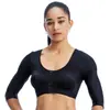 Venta Directa de Fábrica Personalizada En Stock Tops Deportivos Verano Botones al Frente Acolchado Reafirmante Yoga Running Sujetador Deportivo