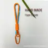 Lanyard para Teléfono Móvil Trenzado Súper Bonito Llavero para Mujer Elegante de Muñeca Material DIY Antirrobo