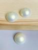 Crema Semiredonda 6-25mm Accesorios de Perlas Parche DIY Pendientes Pasador Botón Accesorios Materiales Cuentas Sueltas Brillante