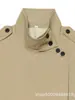 Comercio exterior transfronterizo ropa de mujer 2026 otoño nuevo estilo europeo y americano moda casual gabardina de longitud media con cinturón