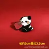 Broche Patriótico de Dia Nacional Insígnia Vermelha Estrela de Cinco Pontas Mapa da China Bandeira Vermelha Servir o Povo Alfinete Acessórios Comemorativo
