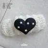 Atmósfera de Otoño e Invierno Pinza para el Cabello de Felpa Blanca Pura Copo de Nieve Pinza BB para Mujer, Pinza para el Cabello Versátil Dulce y Linda Accesorio para el Cabello Pinza Lateral