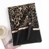 Moda Europeia e Americana Estampa de Leopardo Cachecol de Caxemira Inverno Estampado Xale Quente Proteção de Pescoço para Deslocamento Frio Cachecol à Prova de Frio