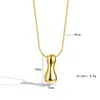 10 Piezas Mínimo 3% de descuento Transfronterizo Globo Burbuja Gordito Collar de 26 Letras Colgante Versátil Simple Accesorio