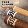 Esterilla Natural de Ratán para Verano Sin Astillas, Nueva Esterilla de Ratán Estilo Chino para Sofá, Cojín Recto de Ratán para Sofá, Fresca y Antideslizante