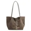 Bolso de hombro versátil transfronterizo, nuevo bolso tote vintage de gran capacidad para mujer, bolso de mano de moda para el día a día, bolso de axila
