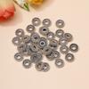 Xizang Espaciador Plateado Accesorios Cuentas Bodhi Espaciador de Rueda Geométrica Pulsera Cuentas Planas Joyería de Aleación DIY