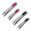 Venta al por mayor del fabricante Cortauñas domésticos de acero inoxidable Grandes y pequeños Cortauñas individuales Herramientas de manicura Cortauñas de manicura