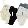 Calcetines de Media Caña Lindos Estilo Japonés de Alta Apariencia con Rayas Verticales, Calcetines Largos de Dibujos Animados, Calcetines Lisos de Perro para Mujer, Estilo Primavera y Otoño Ins