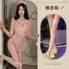 Lencería Sexy Qiaozi Encaje Francés Portasujetadores No Hay que Quitarse Uniforme de Sirvienta Delgado Transparente Tentación Pura 565