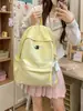 Mochila linda estilo coreano, fresca y elegante, para estudiantes mujeres, alto valor estético, ligera, gran capacidad, mochila escolar para chicas de secundaria