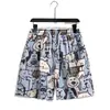 Estilo Ilha Shorts da Ilha Jibei Penghu Praia Unissex Casal Férias Viagem Litoral Calças de Praia Havaí