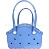 Bolsa Eva para Pets Estilo Coreano para Gatos e Cachorros, Bolsa com Abertura DIY, Bolsa Tote, Bolsa de Viagem para Pets para Praia, Pode Ser Guardada
