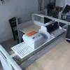 Soporte para Teléfono de Escritorio de Oficina, Soporte para Impresora de Partición de Escritorio, Estante de Almacenamiento de Archivos para Estación de Trabajo