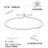 Pulsera de Plata S925 Color D Moissanita de Venta Caliente Transfronteriza Tonglin para Mujer, Joyería de Plata Moissanita de Nicho de Moda de Plata Pura de Alta Gama