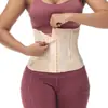 Estilo Nuevo Transfronterizo Estampado Doble Botonadura con Cinturón para Apretar el Abdomen, Moldear la Cintura, Moldear la Espalda y Moldear el Cuerpo para Mujeres Después del Parto