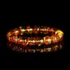 Cáscara de Flor Báltica Natural Cuentas Antiguas Cera Ámbar Sangre Cuentas de Cintura DIY Cuentas Dispersas Pulsera Única Multitesoro