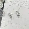 Joia de unha nova transfronteiriça rede vermelha doce legal diamante quatro estrelas liga decoração de unha atacado