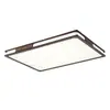 Nueva lámpara de techo de madera maciza estilo chino para sala de estar, LED color nogal, paquete de iluminación completo para toda la casa estilo chino simple, otras lámparas