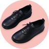 Sapatos de Couro Femininos Novos Resistentes ao Desgaste Sola Macia Longa Permanência Não Cansa os Pés Trabalho Casual Sapatos Solteiros Flats Sapatos Femininos Vídeo Real