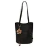 Bolsa de ombro com padrão trançado da moda para mulheres, bolsa casual versátil cross-border para mãe e filha, bolsa tipo saco estilosa e elegante para o dia a dia