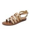 Comércio exterior Amazon sandálias verão feminino novo plana confortável feminina simples cinta fina all-match sandálias romanas