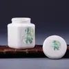Pote Selado Vintage Chinês Pote para Máscara em Pó de Medicina Chinesa Pote de Cerâmica de Hospital Chinês Pote de Armazenamento Frasco Pequeno para Pó de Medicina