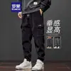 Nueva colección de otoño: Pantalones de trabajo ligeros para hombre, corte holgado, pierna recta, duraderos, adecuados para deportes, ocio y trabajo industrial