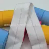 Banda elástica de borde doblado de costilla chaqueta acolchada hilo de nailon tira de borde dobladillo puño banda elástica doblada