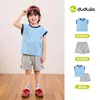 Dudujia Conjunto de Verano para Bebé Chaleco y Shorts Traje Delgado para Bebé Conjunto de Dos Piezas de Verano para Niños Camiseta para Niños Ropa para Niños
