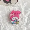 Serie Sanrio clip de PP clip de oficina caricatura lindo alto Kuromi Pochacco clip acrílico venta de liquidación