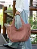 Bolso de Lona Grande de Nylon de Estilo Simple Nuevo 2026 para Mujer, Bolso de Mano Casual Ligero, Versátil para el Viaje Diario