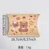 Caja de embalaje de dulces coreana linda estilo Ins, caja de papel plegable para regalo pequeño, caja de regalo de dibujos animados de estrellas, embalaje de tarjetas