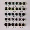 Juguete de Peluche Varilla Roscada Ojos de Gato Ojos de Vidrio Gema del Tiempo Accesorios DIY Ojos de Perro Realistas