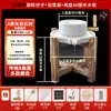 Moinho de pedra pequeno doméstico pequeno retrô máquina de moer manual de empurrar para leite de soja tofu jardim de infância moinho de grafite verde cânhamo antigo