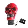 Modificación de coche universal resina aleación de aluminio agarre mano calavera cabeza de palanca cabeza de palanca