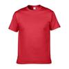 Roupa Masculina S-6Xl Tamanho Europeu e Americano Exportação Transfronteiriça Camiseta de Algodão de Manga Curta Branca Camiseta Estampa Corpo Inteiro Personalizada com Fotos