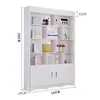 Estante de Exhibición para Cosméticos, Estante para Productos de Cuidado de la Piel, Soporte de Exhibición de Muestras, Gabinete para Uñas Artísticas, Gabinete de Exhibición de Productos para Salón de Belleza
