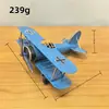 Enfeites de Motocicleta de Ferro Vintage Artesanato de Metal Criativo Entrada da Sala de Estar Aeronave Modelo de Carro Clássico Decorações