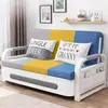 Sofá-cama dobrável, de dupla finalidade, adequado para apartamentos pequenos, varandas, cama extensível multifuncional, nova cama dobrável para sala de estar