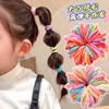 Tamanho pequeno não machuca o cabelo corda de cabelo elástico de cabelo infantil elástico de cabelo para meninas bebê corda de cabelo colorida sem costura acessórios de cabelo